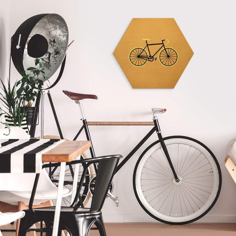 Esagoni in legno Kubistika - Bicicletta