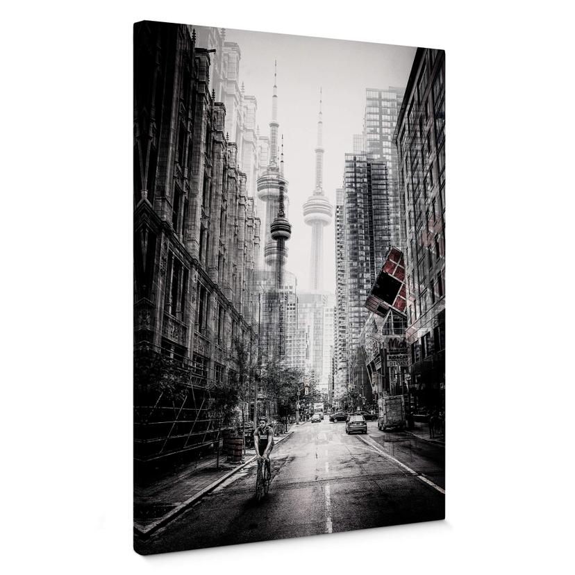 Tableau sur toile Chiriaco - Rues de Toronto