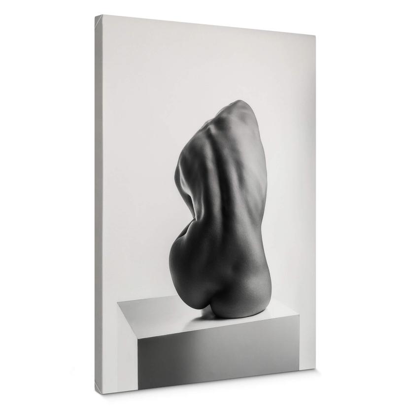 Lienzo Valevicius - Sensual escultura de una espalda femenina