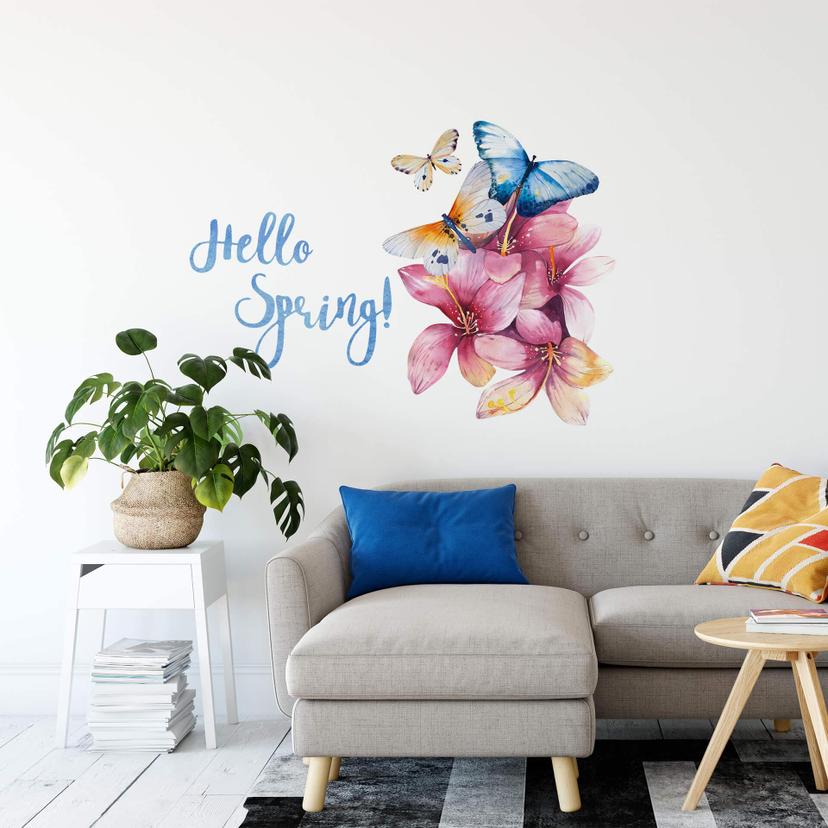 Wallsticker Kristina Kvilis - Forår 01