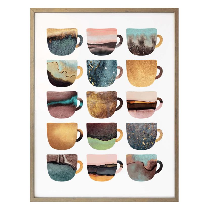 Frederiksson Plakat - Pretty Cups of Coffee