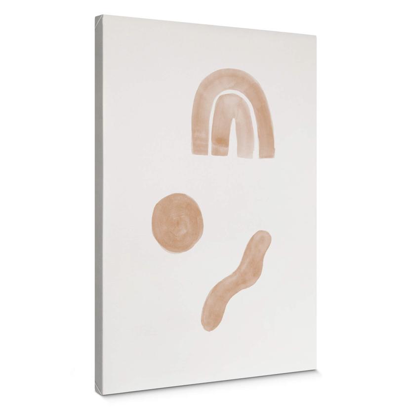 Lienzo Nouveauprints - Abstracto en arena
