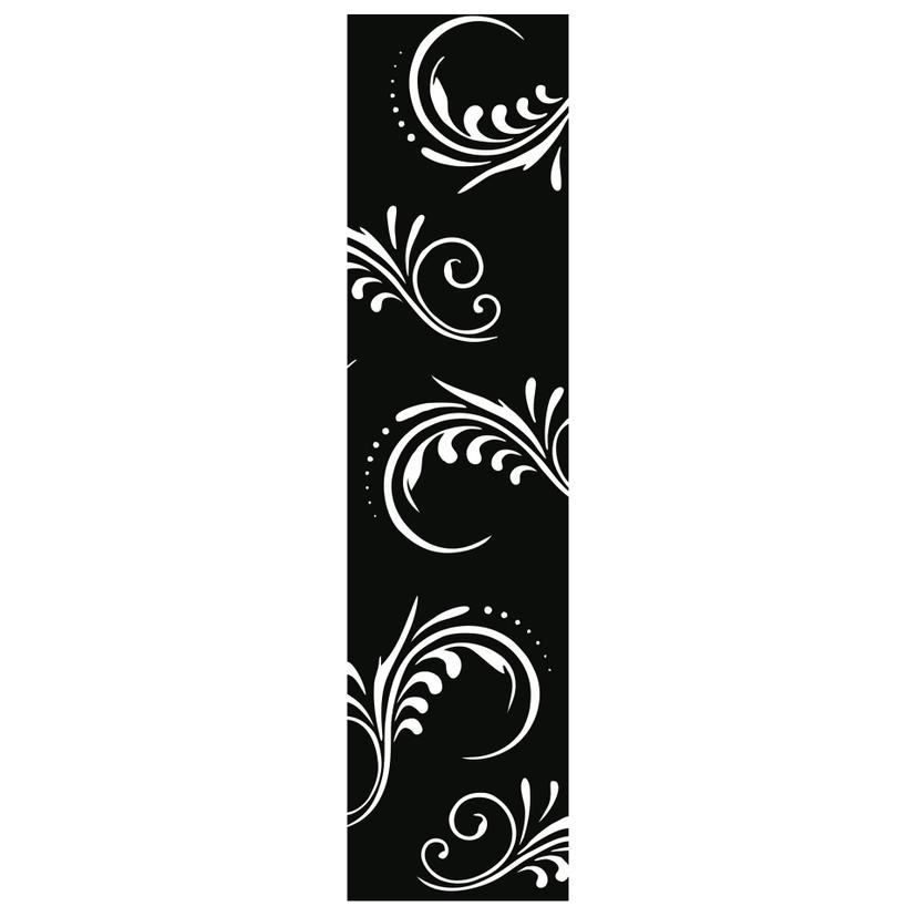 Sticker mural - Bannière Florale