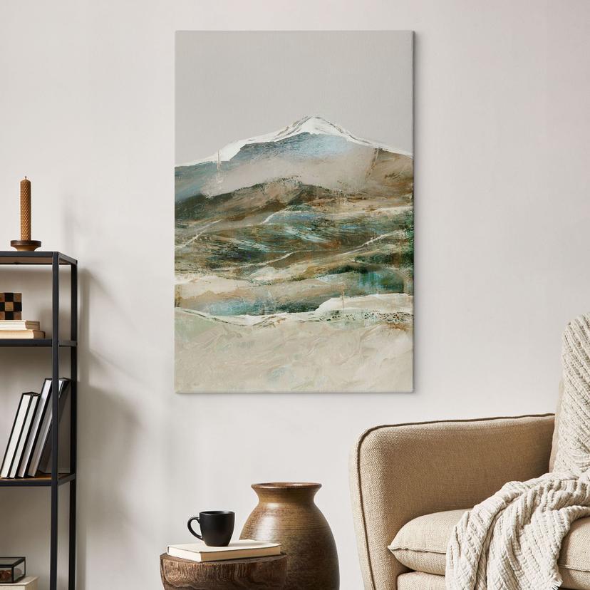 Stampa su tela Montagne astratte - Hobday