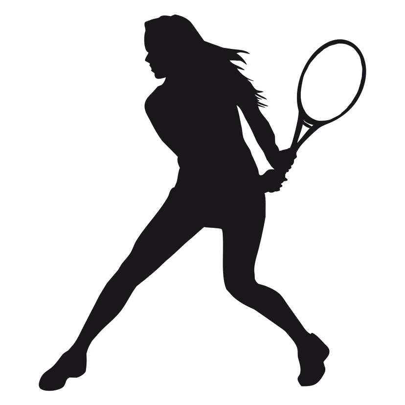 Adesivo murale - Tennis 03