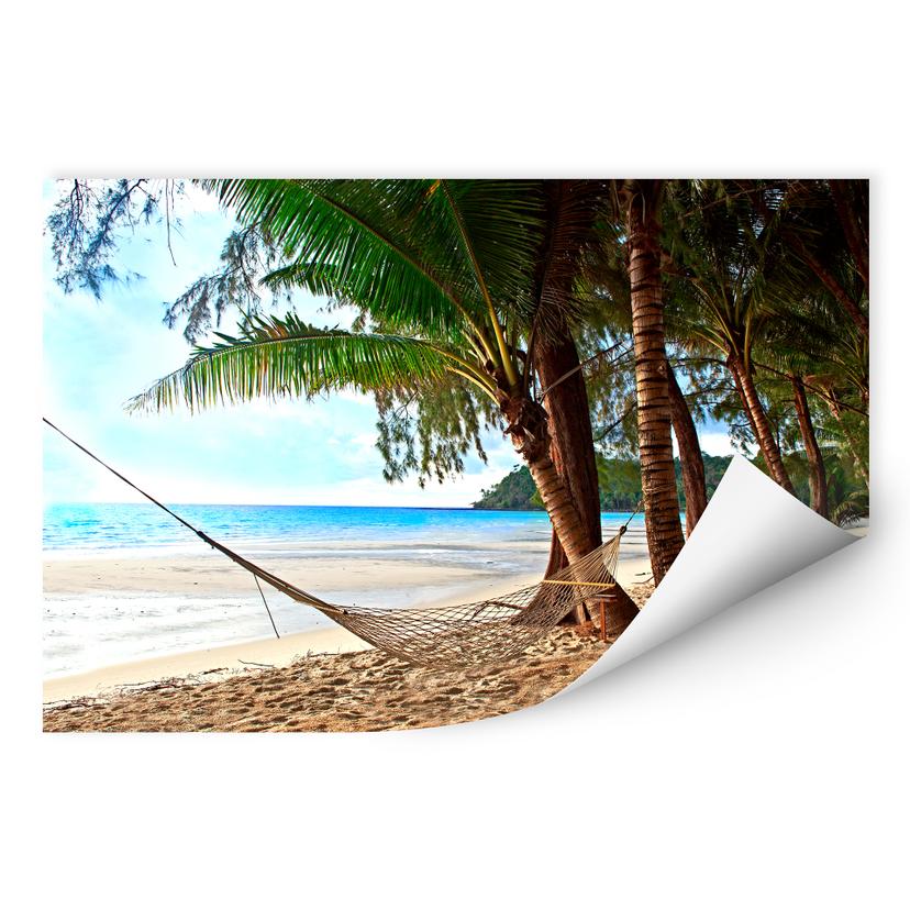 Poster autocollant - W - Hamac