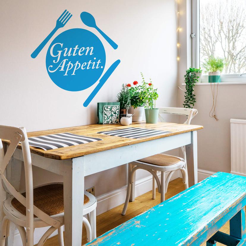 Wandtattoo Guten Appetit