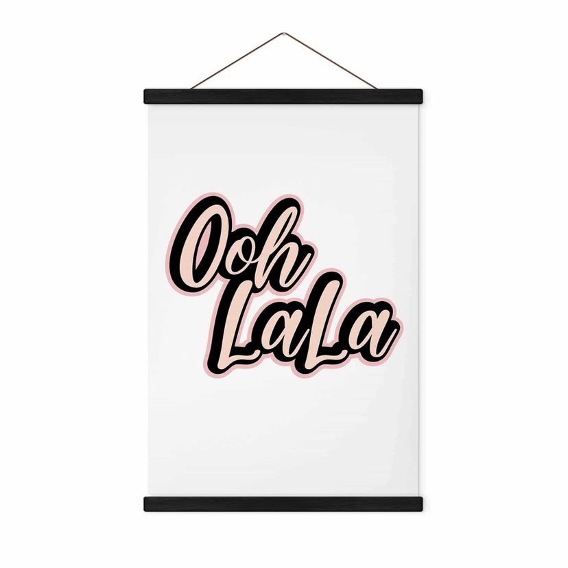 Tekstil plakat Oh La La