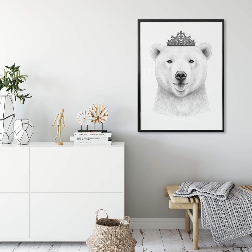Póster Korenkova - Oso Reina