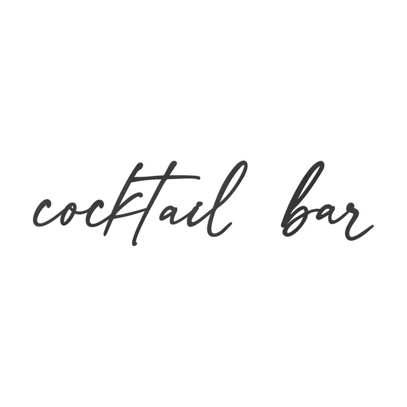 Decoro MDF Cocktail Bar