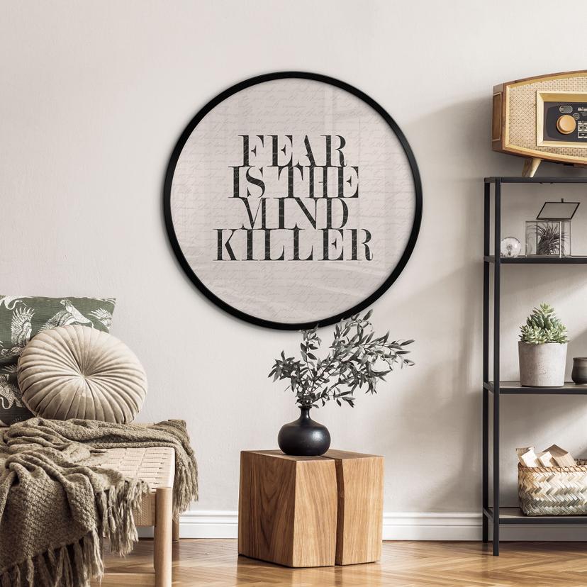 Poster Citazione cinematografica da Dune - Fear is the Mind-Killer