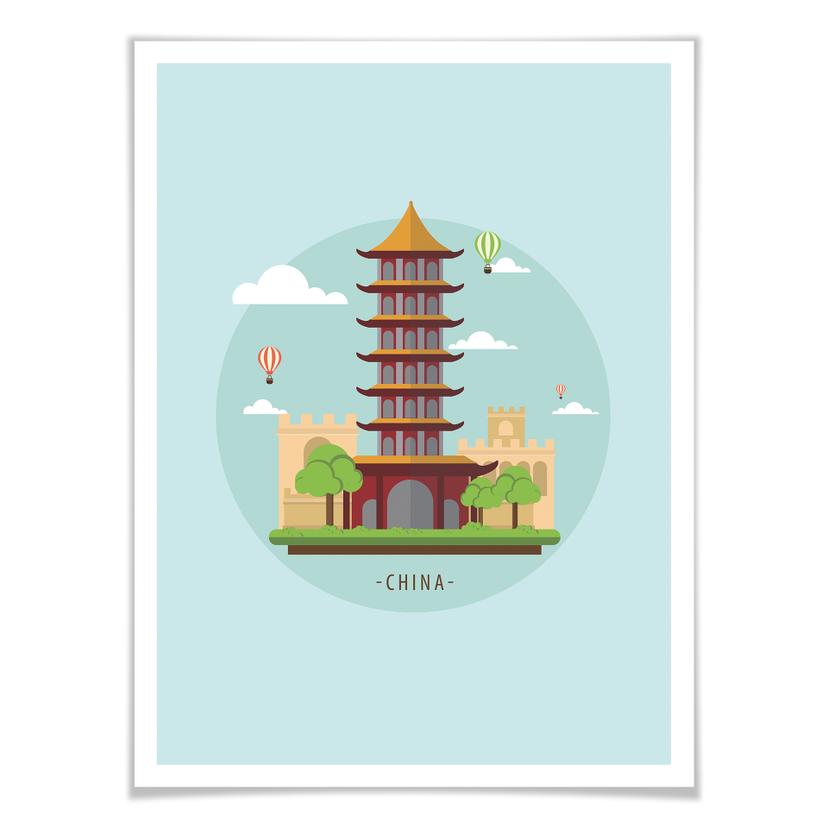 Poster – Visitare la Cina