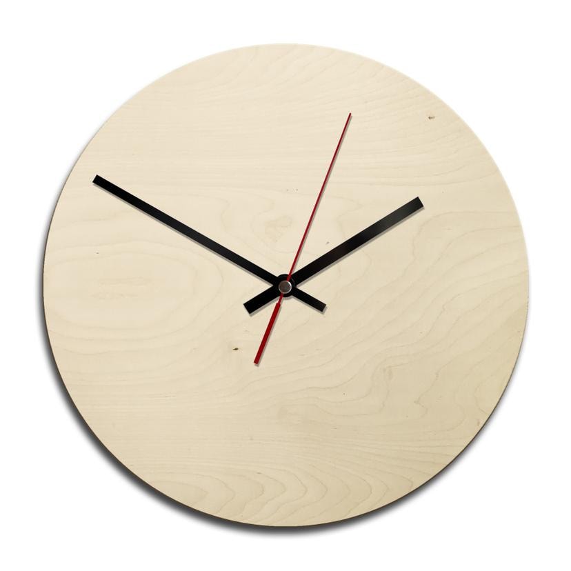 Horloge murale en bois - Blanko - Rond