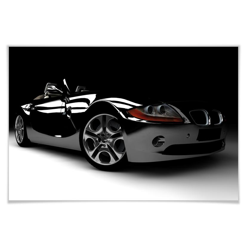 Poster - Auto nera 01