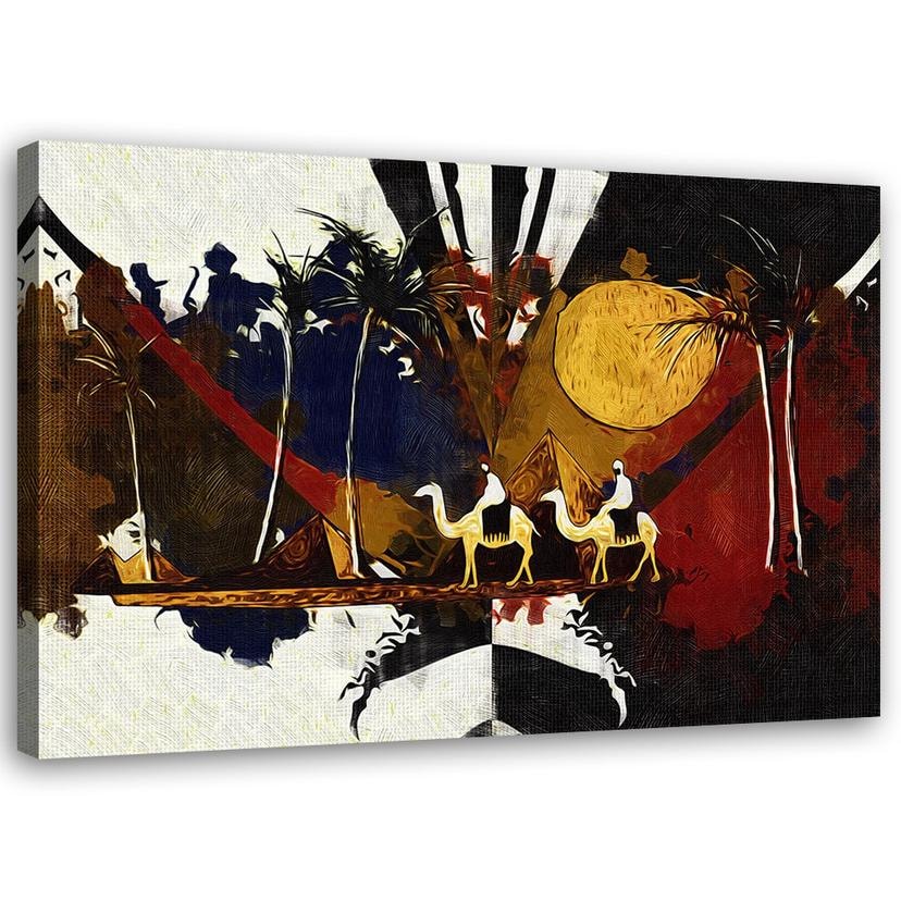 Tableau sur toile, Paysage africain