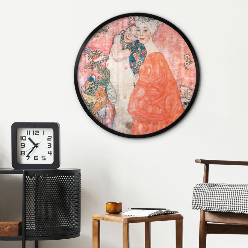 Poster Klimt - Le ragazze - Rotondo