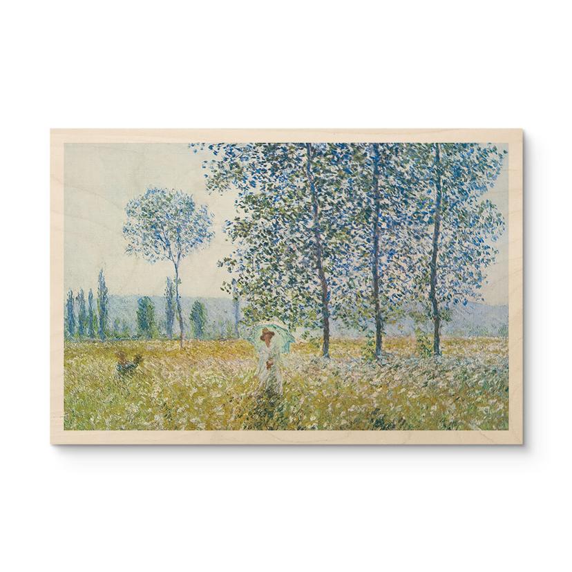 Billede af træ Monet - Marker i foråret