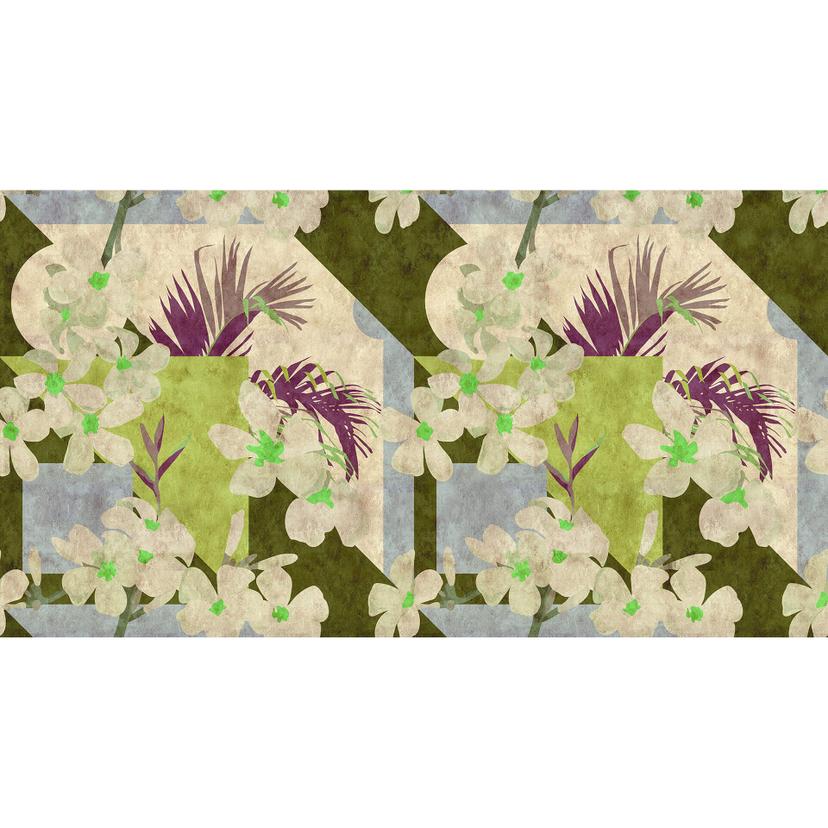 Livingwalls Fotomurale Walls by Patel 2 vintage bloom 1