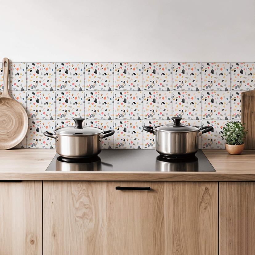 Adesivi pistrelle Fredriksson - Terrazzo - Set 12 pz.
