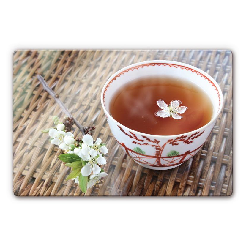 Tableau en verre - Teatime