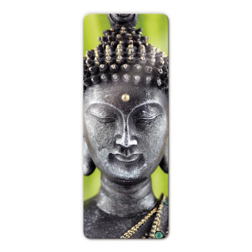Tableau en verre - Green Buddha - Panorama