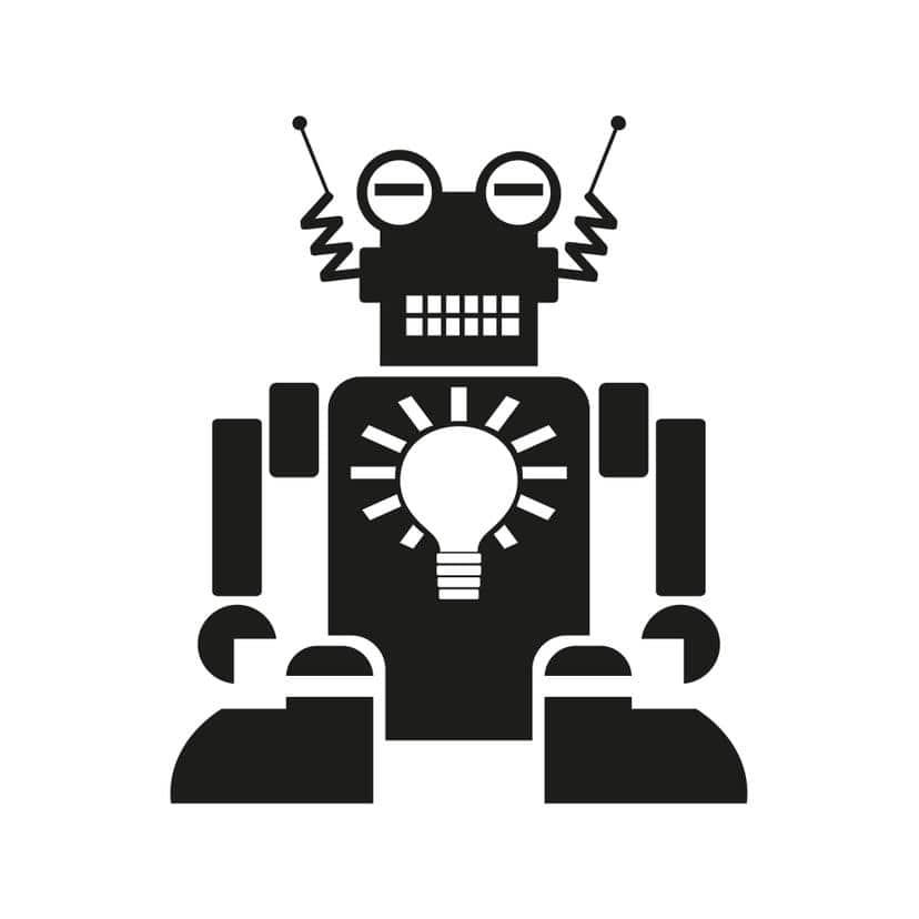 Adesivo murale - Il robot Aronne