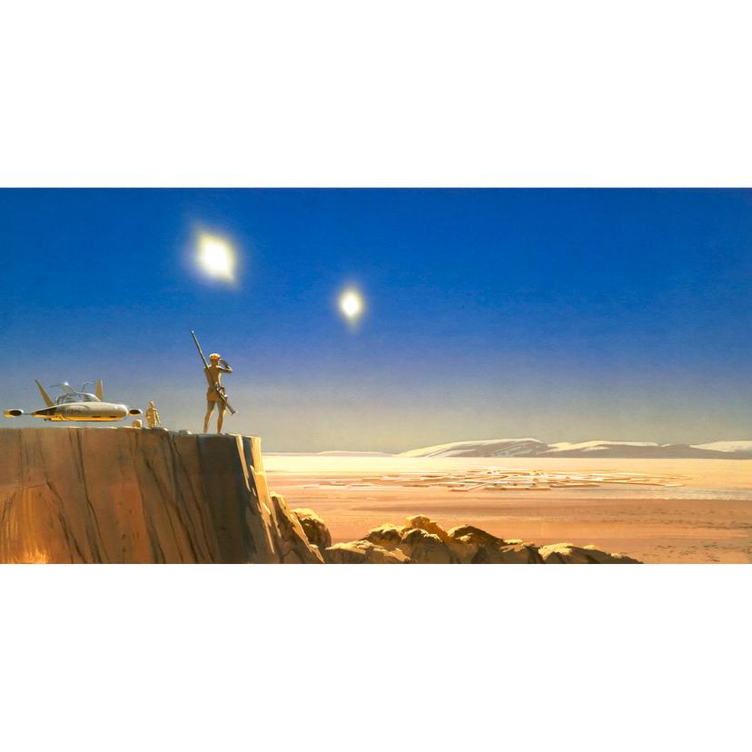 Vlies Fototapete - Star Wars Classic RMQ Mos Eisley Edge - 500 x 250 cm