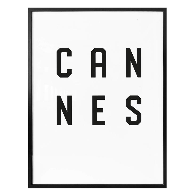 Póster - Tipografía Cannes
