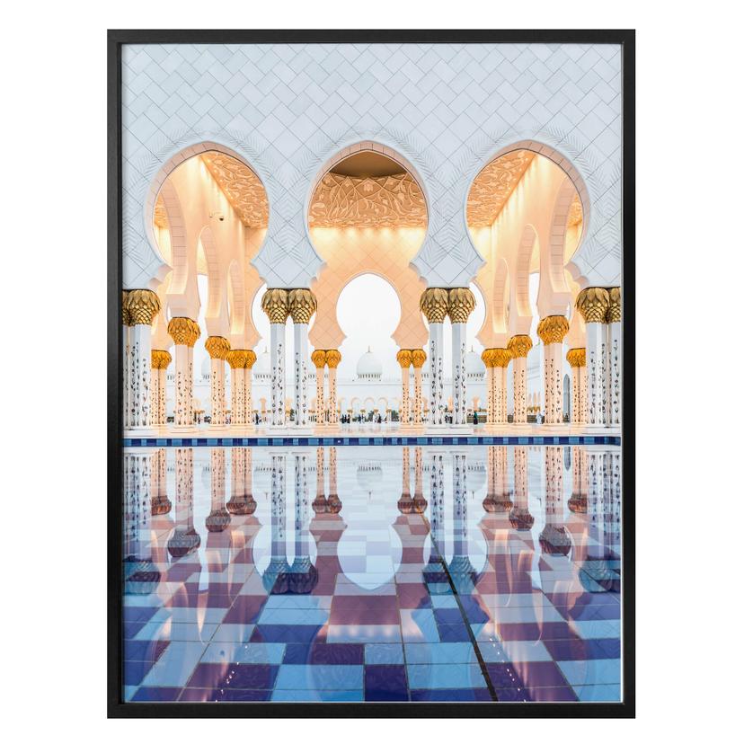Póster Colombo - Mezquita Sheikh Zayed de Abu Dhabi