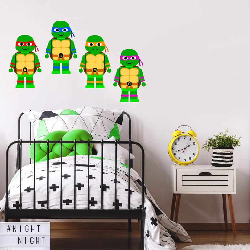 Sticker mural Gomes - Teenage Mutant Ninja Turtles