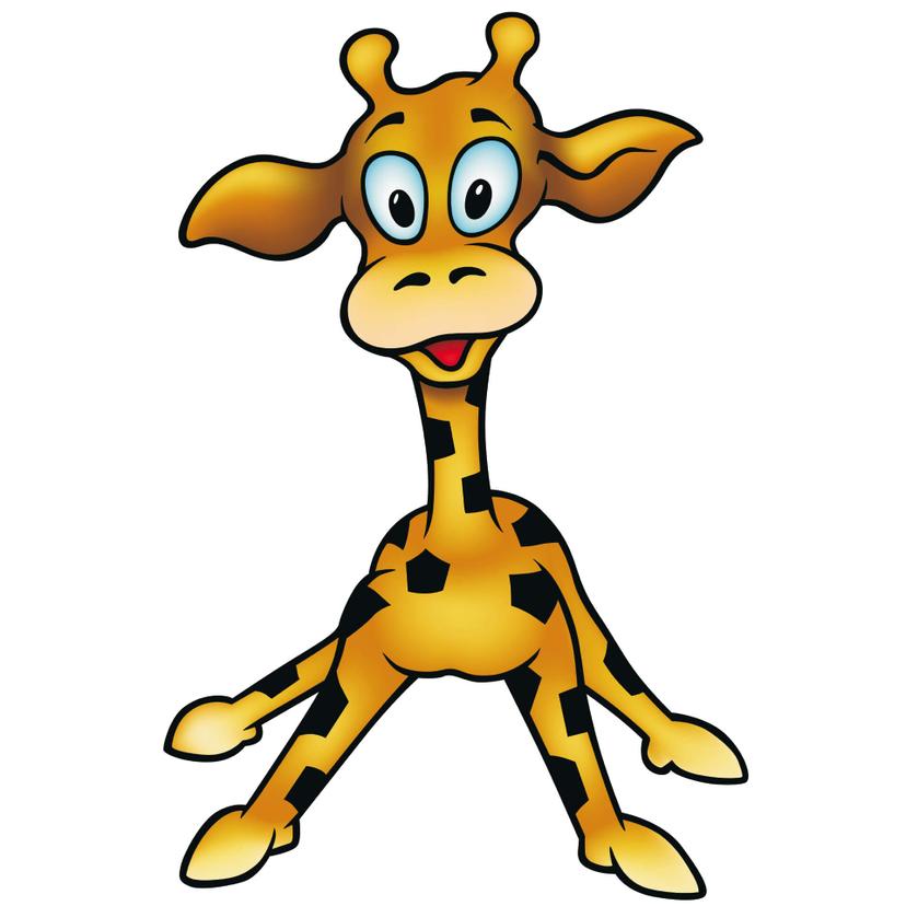 Adesivo murale - Giraffa 2