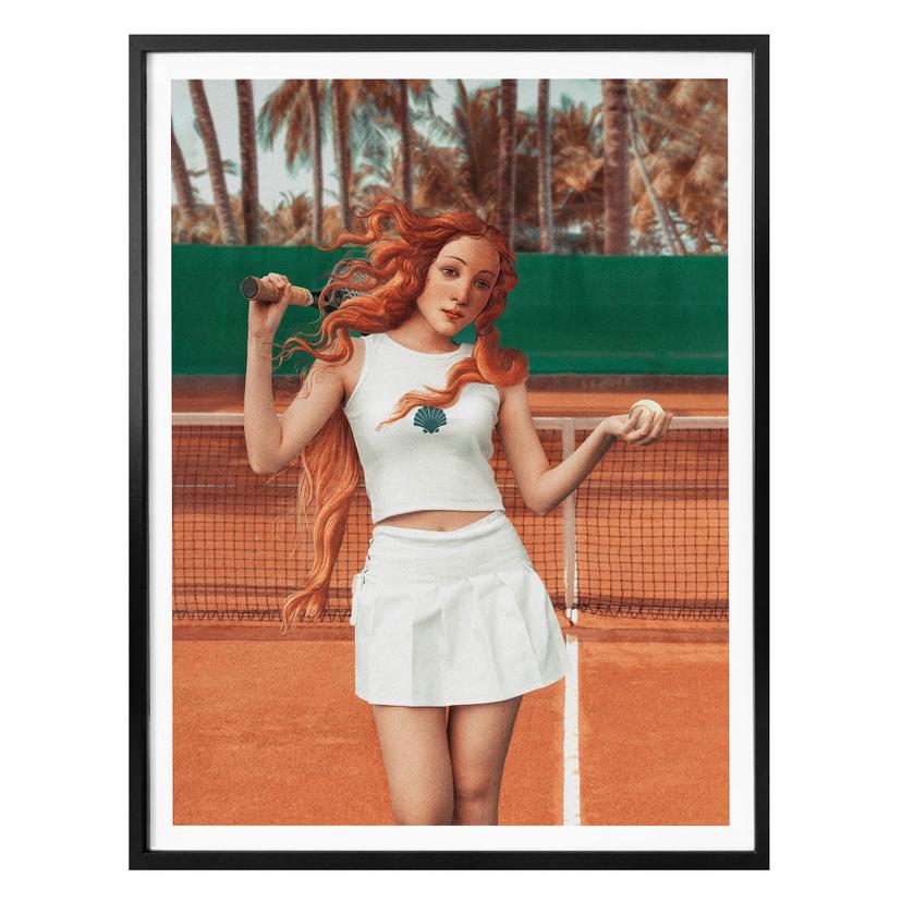 Póster Loose - Venus juega al tenis