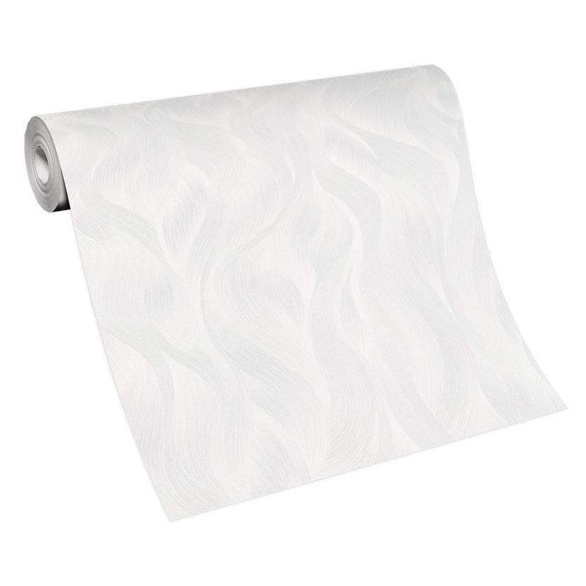 Elle Decoration Fleecetapet Lysegrå