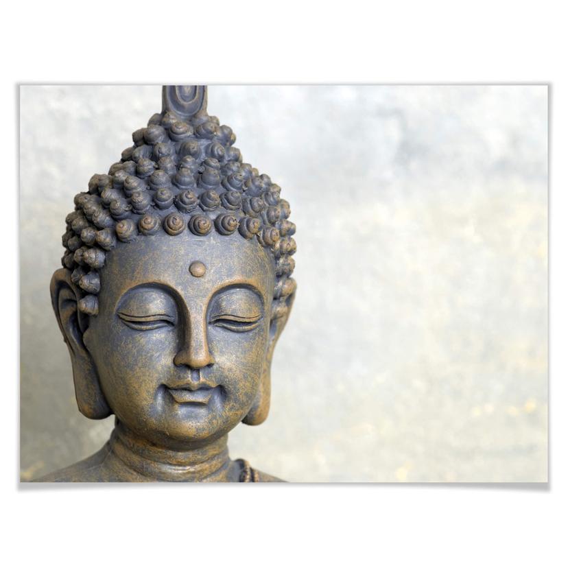 Poster - Volto di Buddha