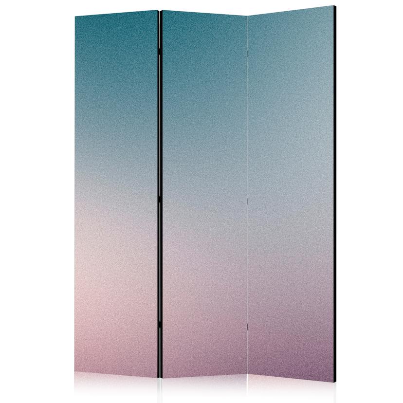 Paravent, Raumteiler freistehend, Trennwand - Nostalgic Gradient - Gradient Composition in Subdued C