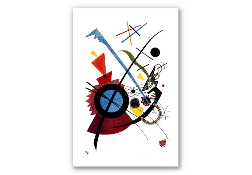 Wandbild Kandinsky - Violett