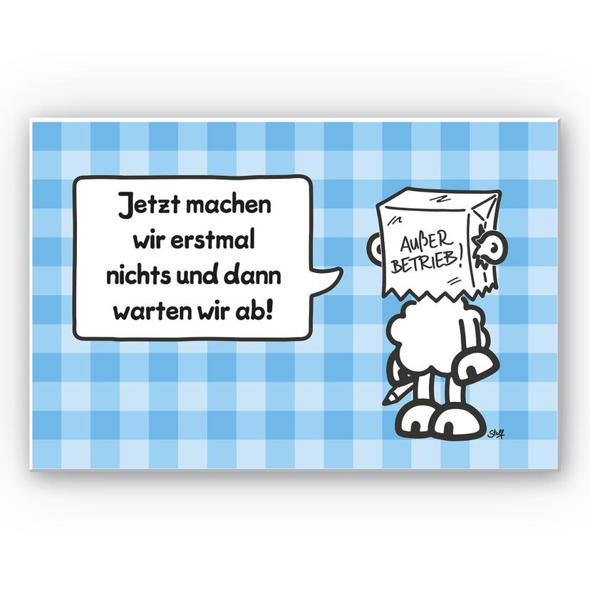 Wandbild sheepworld Worthelden Außer Betrieb