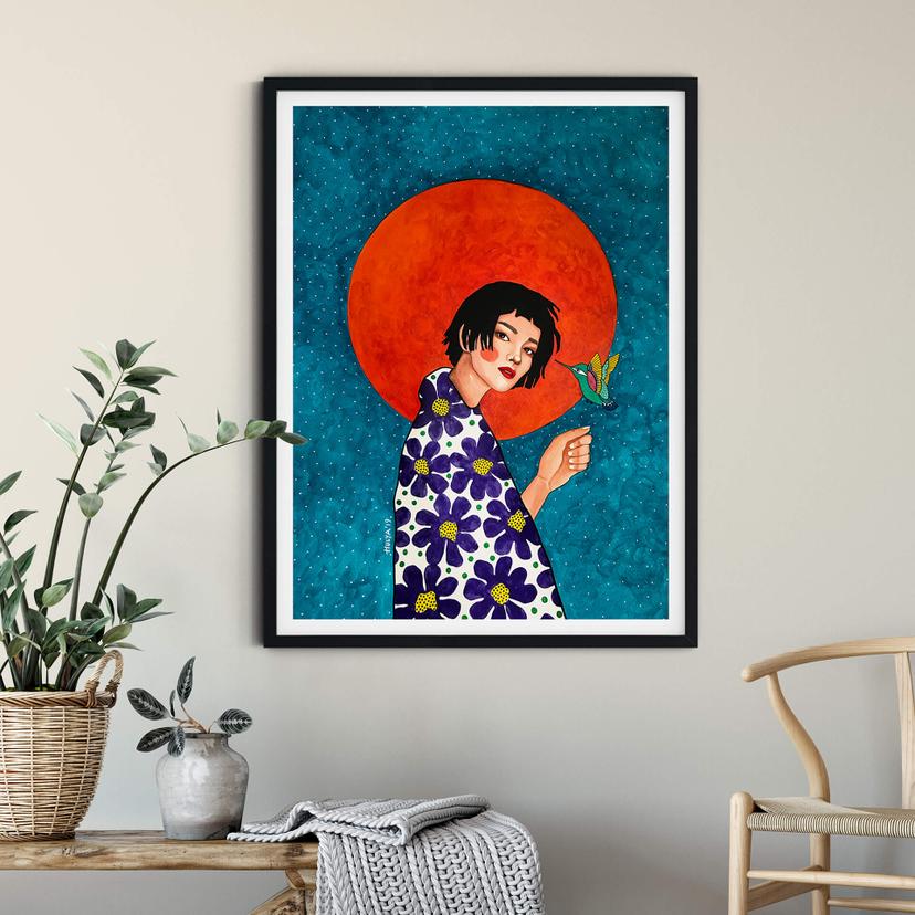 Poster Hülya - Laisser derrière soi