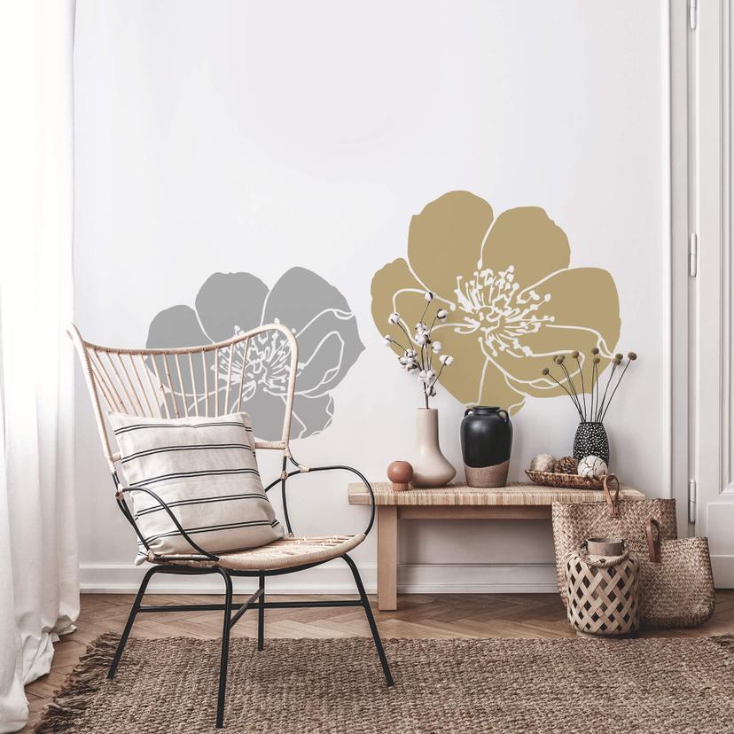 Sticker mural - Splendeur florale 01