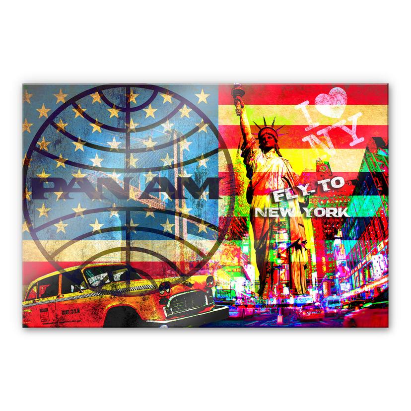 Akrylbillede PAN AM - New York