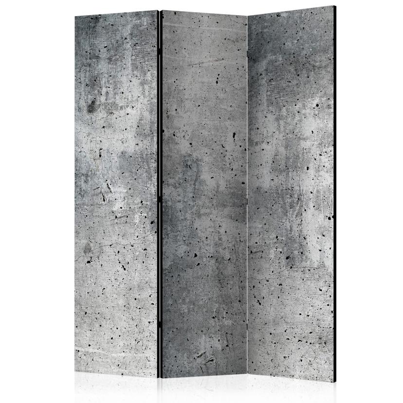 Paravent Séparation de pièce - Monde en béton, 3 pièces