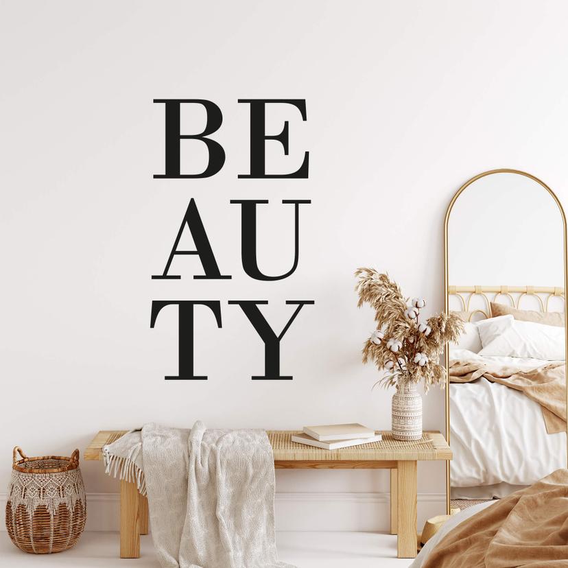 Muursticker Beauty