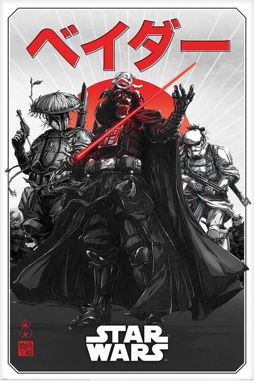 Poster, film poster Star Wars: Visions - Da-ku Saido 61x91,5 cm