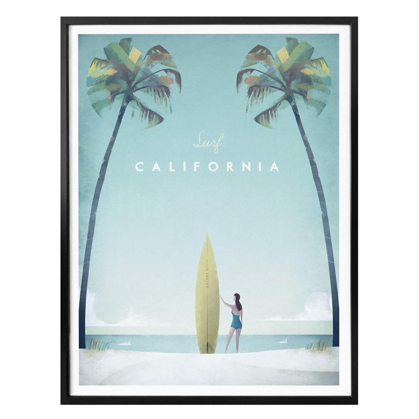 Póster Rivers - California