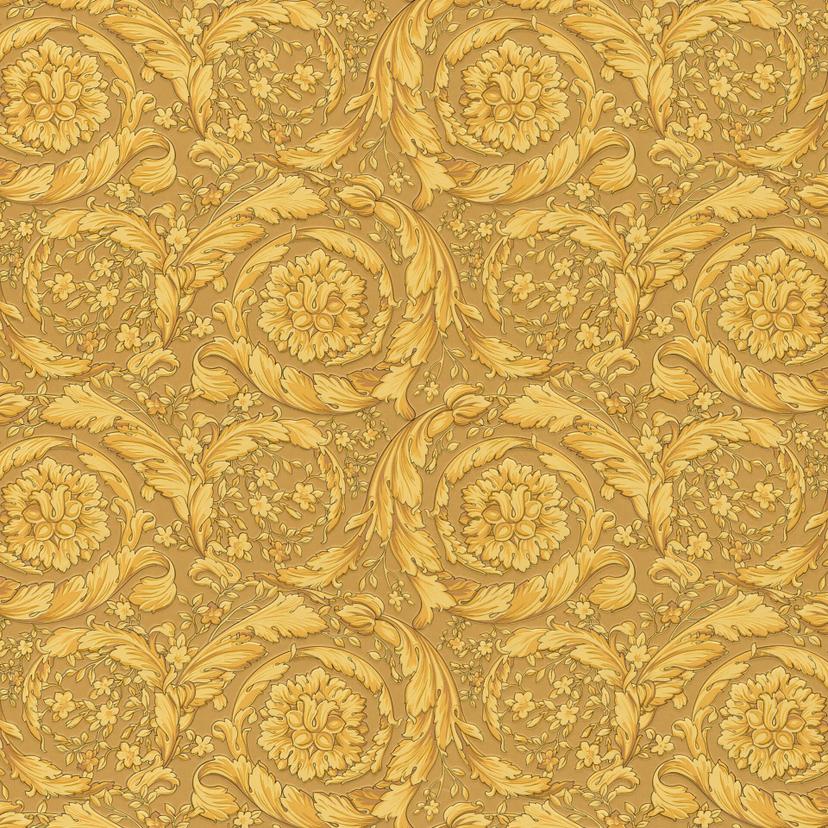 Versace carta da parati Barocco Birds oro