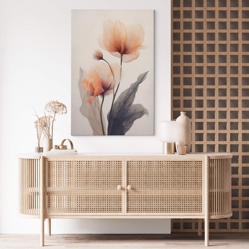 Stampa su tela Treechild - Delicate Flowers