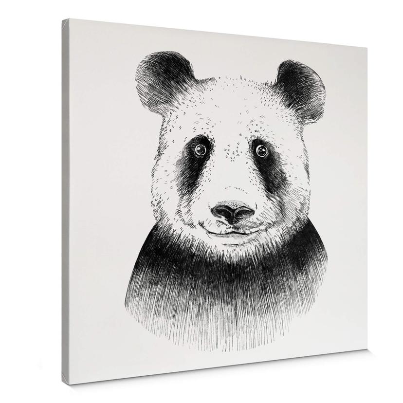 Lienzo Kvilis - Oso panda