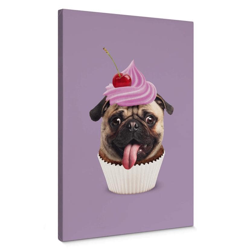 Tableau en toile Loose - Pugcake