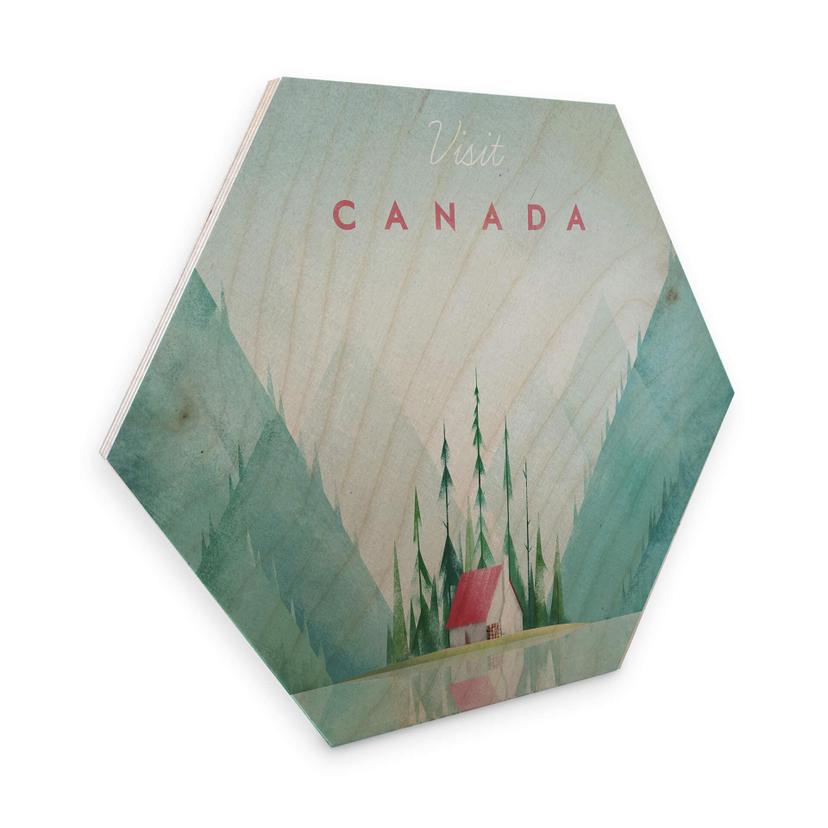 Hexagon hout Rivers - Canada