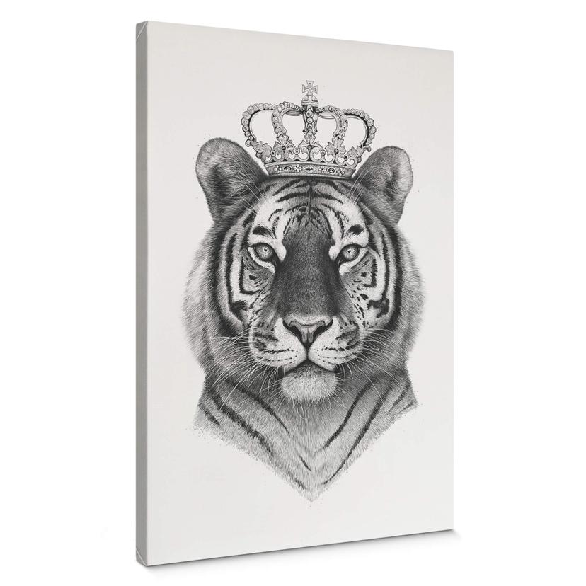 Lienzo Korenkova - El Rey Tigre